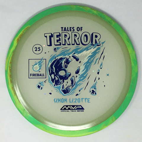 Axiom Discs Fireball (Particle Eclipse Glow - Simon Lizotte 2025 Halloween Special Edition) Fairway Driver