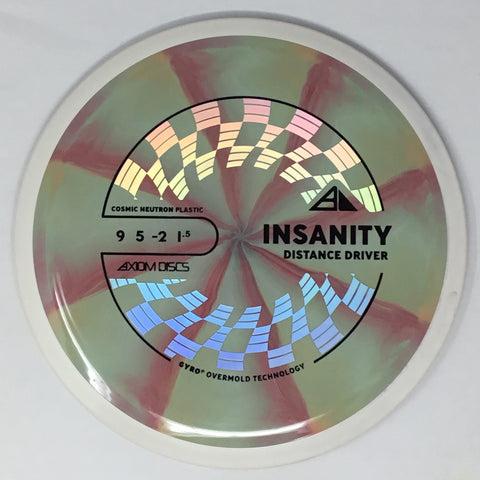 Axiom Discs Insanity (Cosmic Neutron - Project Lab Coat) Fairway Driver