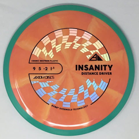 Axiom Discs Insanity (Cosmic Neutron - Project Lab Coat) Fairway Driver