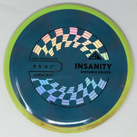 Axiom Discs Insanity (Cosmic Neutron - Project Lab Coat) Fairway Driver