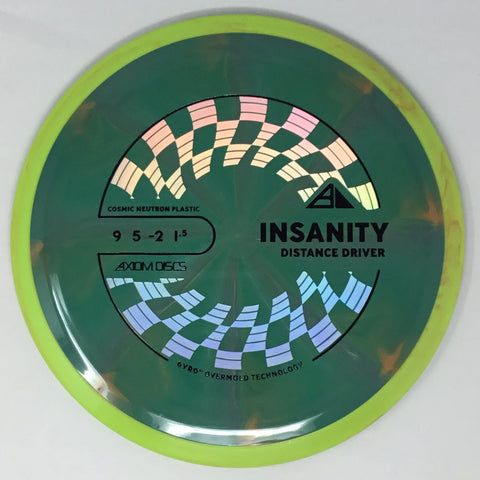 Axiom Discs Insanity (Cosmic Neutron - Project Lab Coat) Fairway Driver