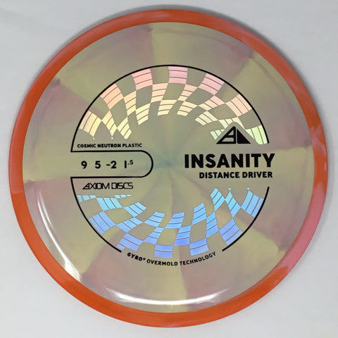 Axiom Discs Insanity (Cosmic Neutron - Project Lab Coat) Fairway Driver