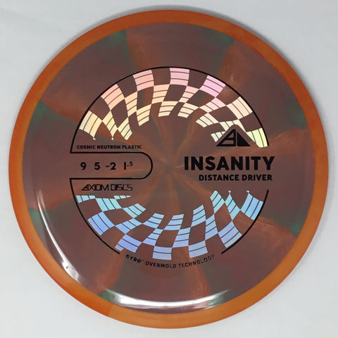 Axiom Discs Insanity (Cosmic Neutron - Project Lab Coat) Fairway Driver