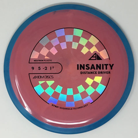 Axiom Discs Insanity (Neutron - Project Lab Coat) Fairway Driver