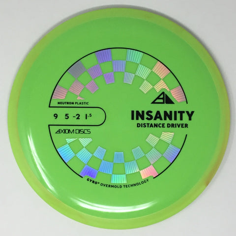 Axiom Discs Insanity (Neutron - Project Lab Coat) Fairway Driver