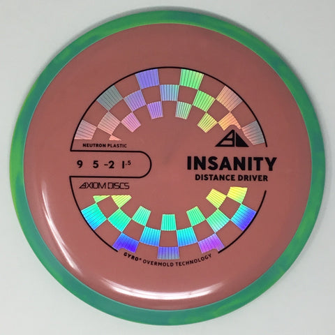 Axiom Discs Insanity (Neutron - Project Lab Coat) Fairway Driver