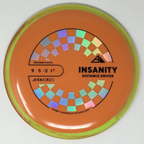 Axiom Discs Insanity (Neutron - Project Lab Coat) Fairway Driver