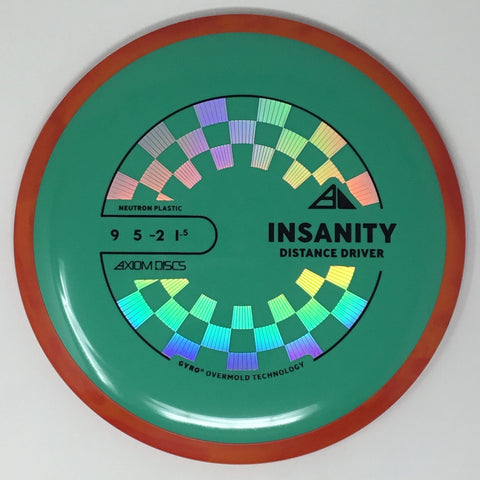 Axiom Discs Insanity (Neutron - Project Lab Coat) Fairway Driver