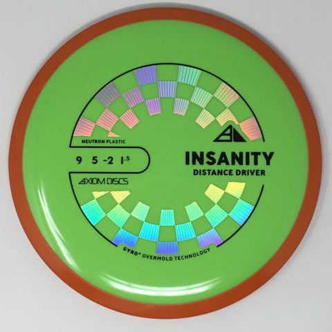 Axiom Discs Insanity (Neutron - Project Lab Coat) Fairway Driver