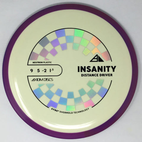 Axiom Discs Insanity (Neutron - Project Lab Coat) Fairway Driver