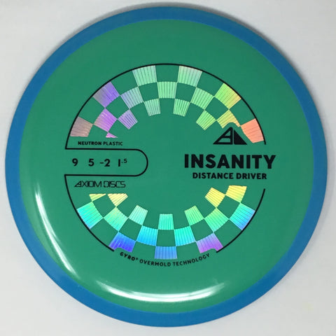 Axiom Discs Insanity (Neutron - Project Lab Coat) Fairway Driver
