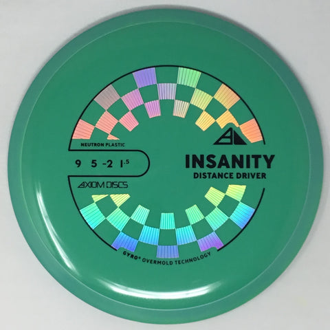 Axiom Discs Insanity (Neutron - Project Lab Coat) Fairway Driver