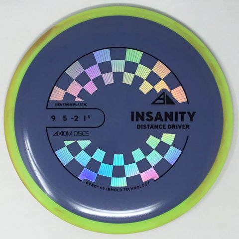 Axiom Discs Insanity (Neutron - Project Lab Coat) Fairway Driver