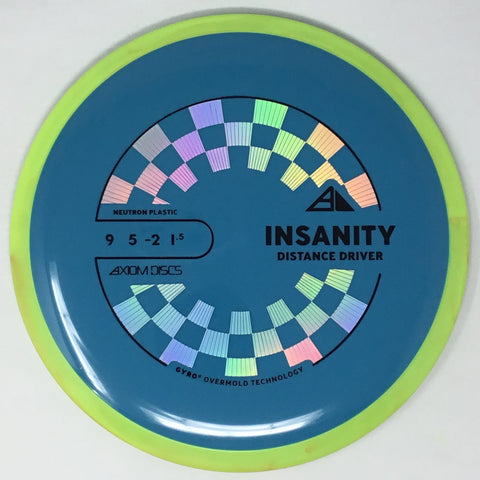 Axiom Discs Insanity (Neutron - Project Lab Coat) Fairway Driver