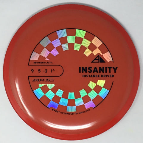 Axiom Discs Insanity (Neutron - Project Lab Coat) Fairway Driver