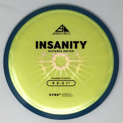 Axiom Discs Insanity (Plasma - Project Lab Coat) Fairway Driver