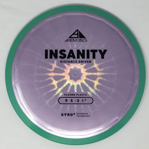 Axiom Discs Insanity (Plasma - Project Lab Coat) Fairway Driver