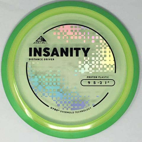 Axiom Discs Insanity (Proton - Project Lab Coat) Fairway Driver