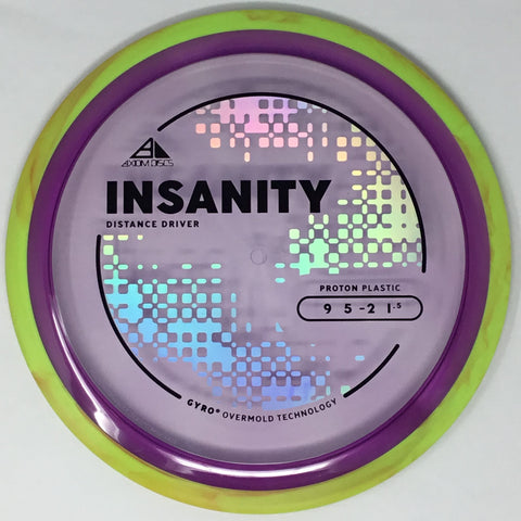 Axiom Discs Insanity (Proton - Project Lab Coat) Fairway Driver