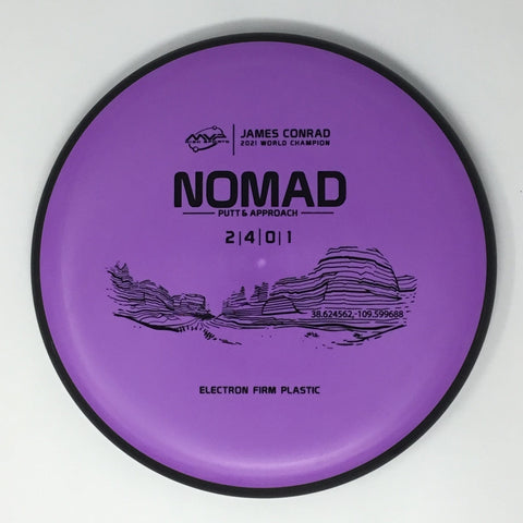Axiom Discs Nomad (Electron Firm, James Conrad 2021 World Champion) Putt & Approach