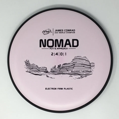 Axiom Discs Nomad (Electron Firm, James Conrad 2021 World Champion) Putt & Approach