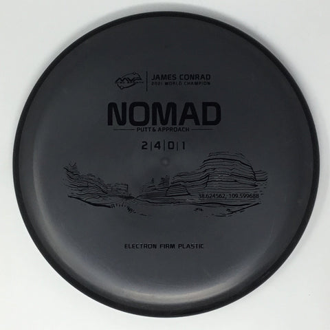 Axiom Discs Nomad (Electron Firm, James Conrad 2021 World Champion) Putt & Approach