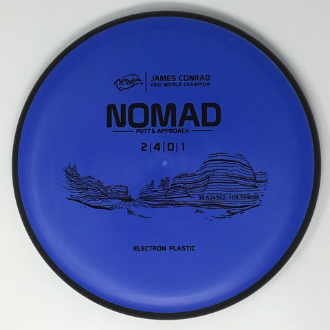 Axiom Discs Nomad (Electron, James Conrad 2021 World Champion) Putt & Approach