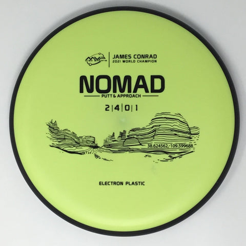 Axiom Discs Nomad (Electron, James Conrad 2021 World Champion) Putt & Approach