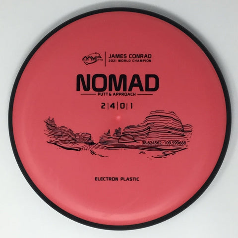 Axiom Discs Nomad (Electron, James Conrad 2021 World Champion) Putt & Approach