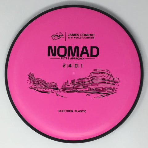 Axiom Discs Nomad (Electron, James Conrad 2021 World Champion) Putt & Approach
