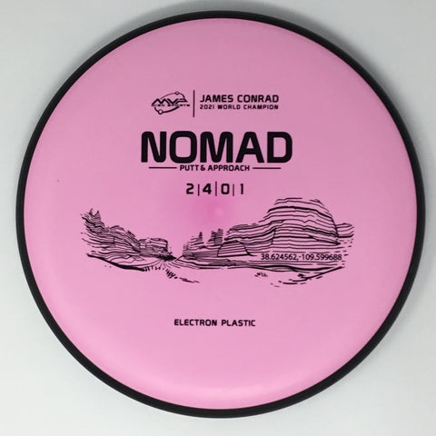 Axiom Discs Nomad (Electron, James Conrad 2021 World Champion) Putt & Approach