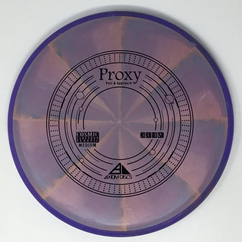 Axiom Discs Proxy (Cosmic Electron) Putt & Approach