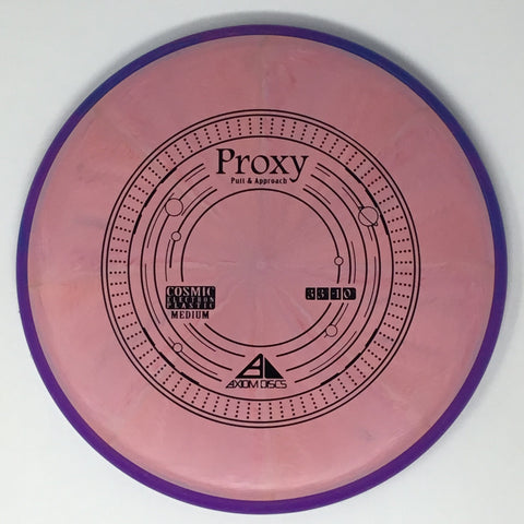 Axiom Discs Proxy (Cosmic Electron) Putt & Approach