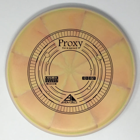 Axiom Discs Proxy (Cosmic Electron) Putt & Approach