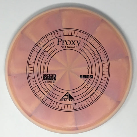 Axiom Discs Proxy (Cosmic Electron) Putt & Approach