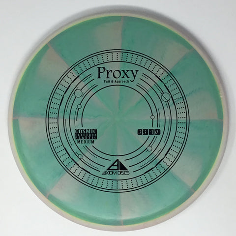 Axiom Discs Proxy (Cosmic Electron) Putt & Approach