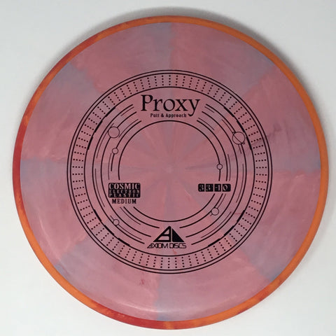 Axiom Discs Proxy (Cosmic Electron) Putt & Approach