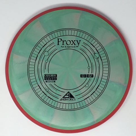 Axiom Discs Proxy (Cosmic Electron) Putt & Approach