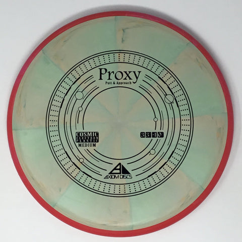Axiom Discs Proxy (Cosmic Electron) Putt & Approach
