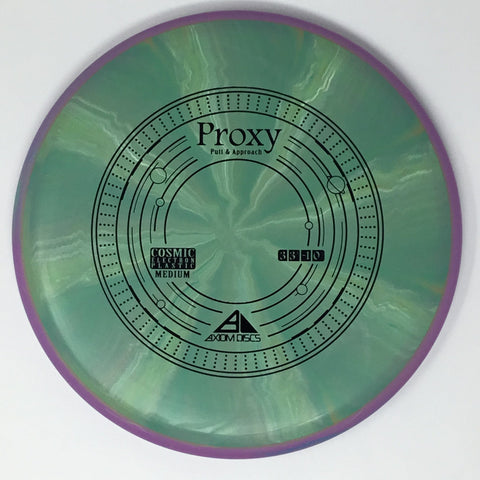 Axiom Discs Proxy (Cosmic Electron) Putt & Approach