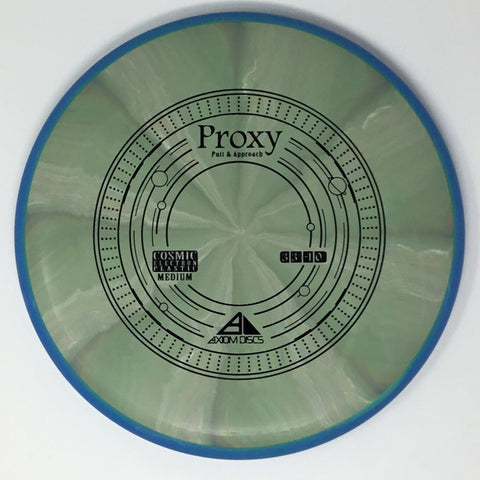 Axiom Discs Proxy (Cosmic Electron) Putt & Approach