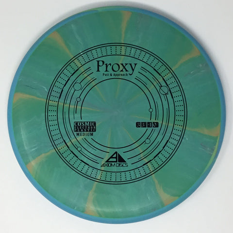 Axiom Discs Proxy (Cosmic Electron) Putt & Approach