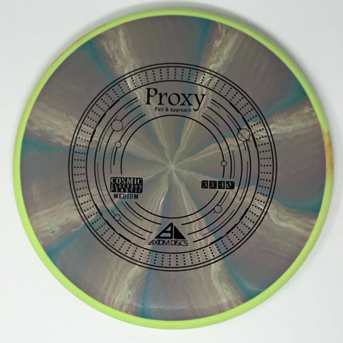 Axiom Discs Proxy (Cosmic Electron) Putt & Approach