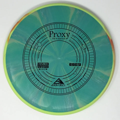 Axiom Discs Proxy (Cosmic Electron) Putt & Approach
