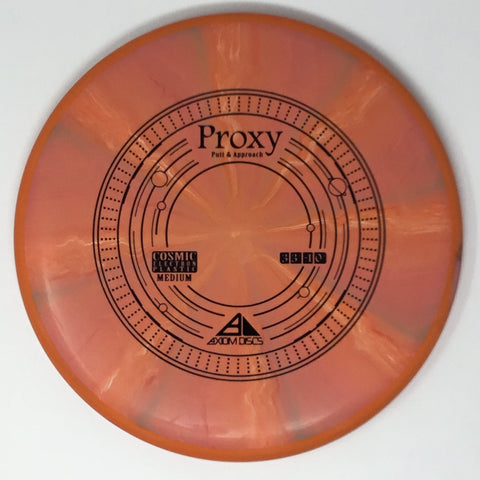 Axiom Discs Proxy (Cosmic Electron) Putt & Approach