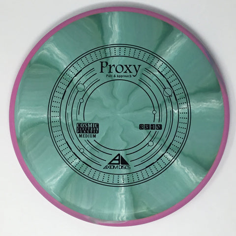 Axiom Discs Proxy (Cosmic Electron) Putt & Approach