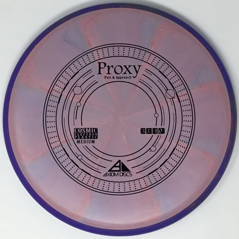 Axiom Discs Proxy (Cosmic Electron) Putt & Approach