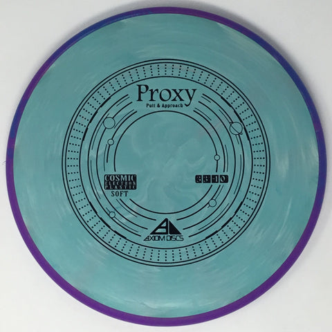 Axiom Discs Proxy (Cosmic Electron Soft) Putt & Approach