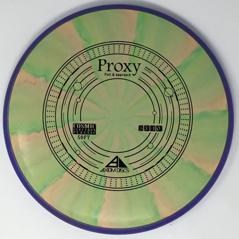 Axiom Discs Proxy (Cosmic Electron Soft) Putt & Approach