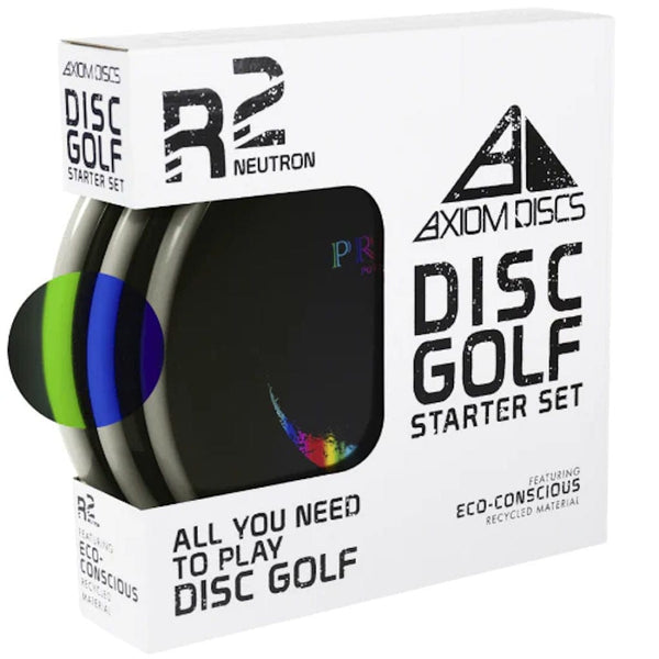 Disc Golf Starter Set (Axiom Eclipse Glow R2 Neutron Box Set)